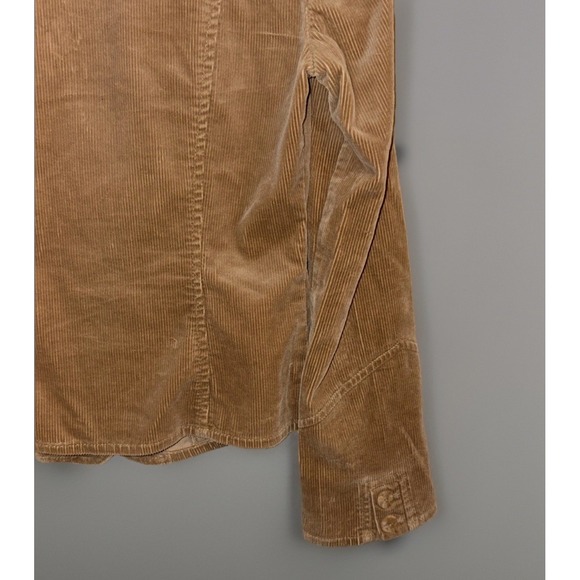 Vintage Y2K Corduroy Pant Suit Women's 2 Hipster Camel - Picture 7 of 12